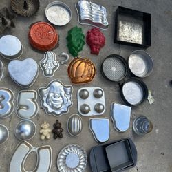 Vintage Cake/Jello Molds