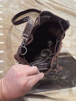Montana West Suade Fringe Purse