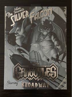 Disney's Gargoyles Ultimate Detective Broadway "Silver Falcon" (With Closed Wings) Action Figure