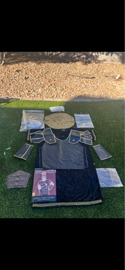 Roman Gladiator Costume Set with Armor