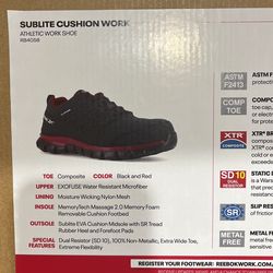 Reebok work shoes