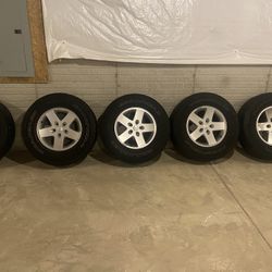 Keep Wrangler Unlimited Wheels/rims And Tires