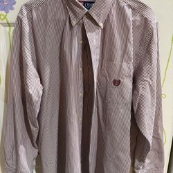 Chaps LS Button Down Men’s L