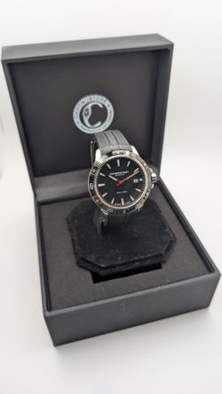 Raymond Weil Tango Stainless Steel Swiss Quartz Black Rubber Strap