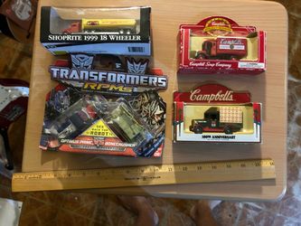 Vintage Collectible Truck & Transformers Lot – 4 Pieces