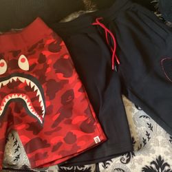 Bape And Cookies Shorts