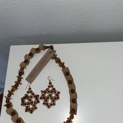 New Necklace And Earrings 