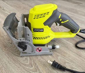 RYOBI JM83 Corded Biscuit Joiner with Carrying Bag & Dust Bag Open Box