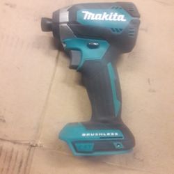 New Makita 1/4 Hex Brushless Tool Only