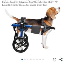 MED/LG DOG WHEELCHAIR