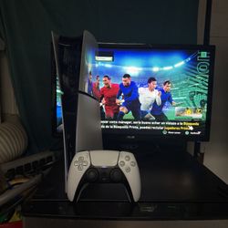 PS5 Slim Digital With Games Installed Almost New 1TB 