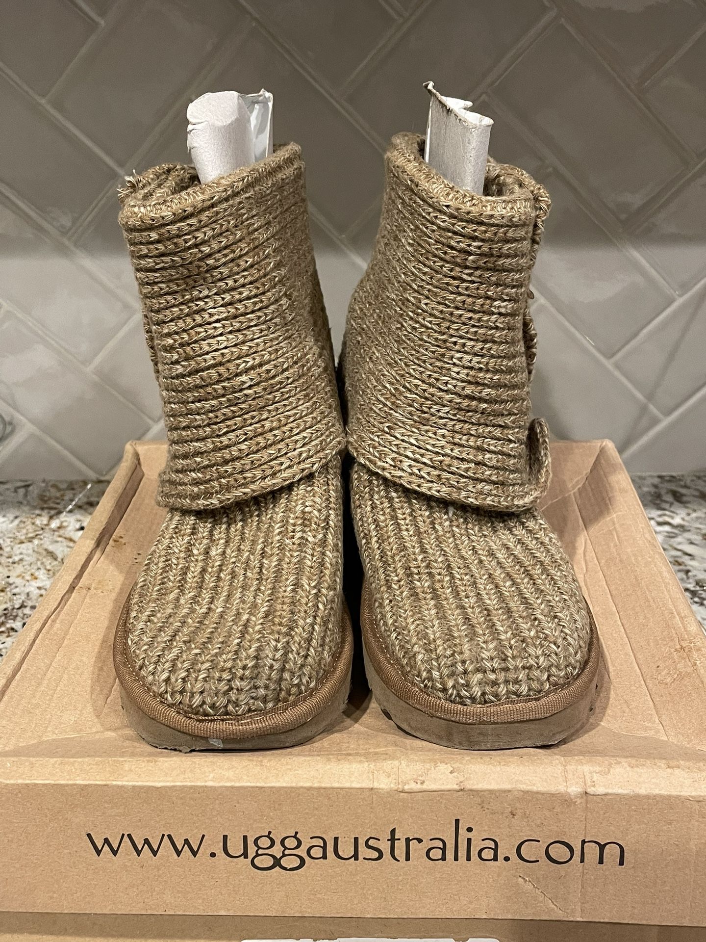 Mini Bailey Bow Ugg Boots Louis Vuitton Custom Canvas Boots for Sale in  North Highlands, CA - OfferUp