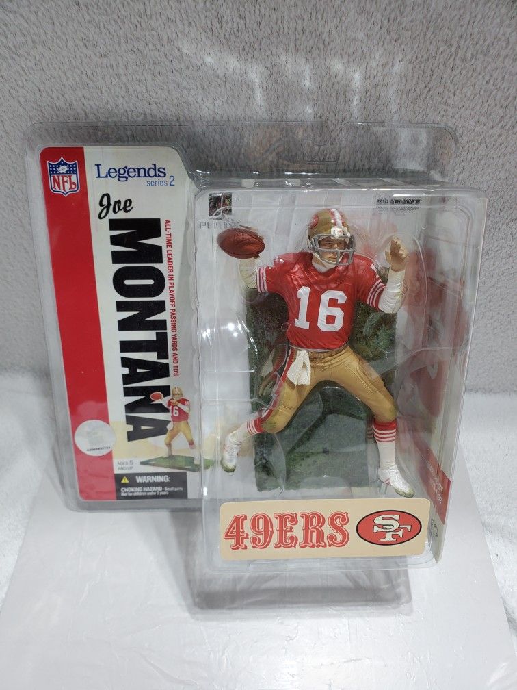 Joe Montana Action Figure 2006