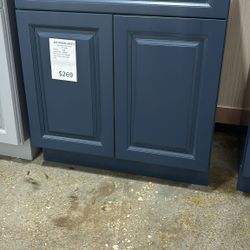 30'' Navy Blue Bathroom Vanity