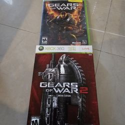 Gears Of War 1 & 2 Xbox 360