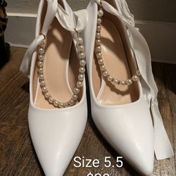Cute White Heels
