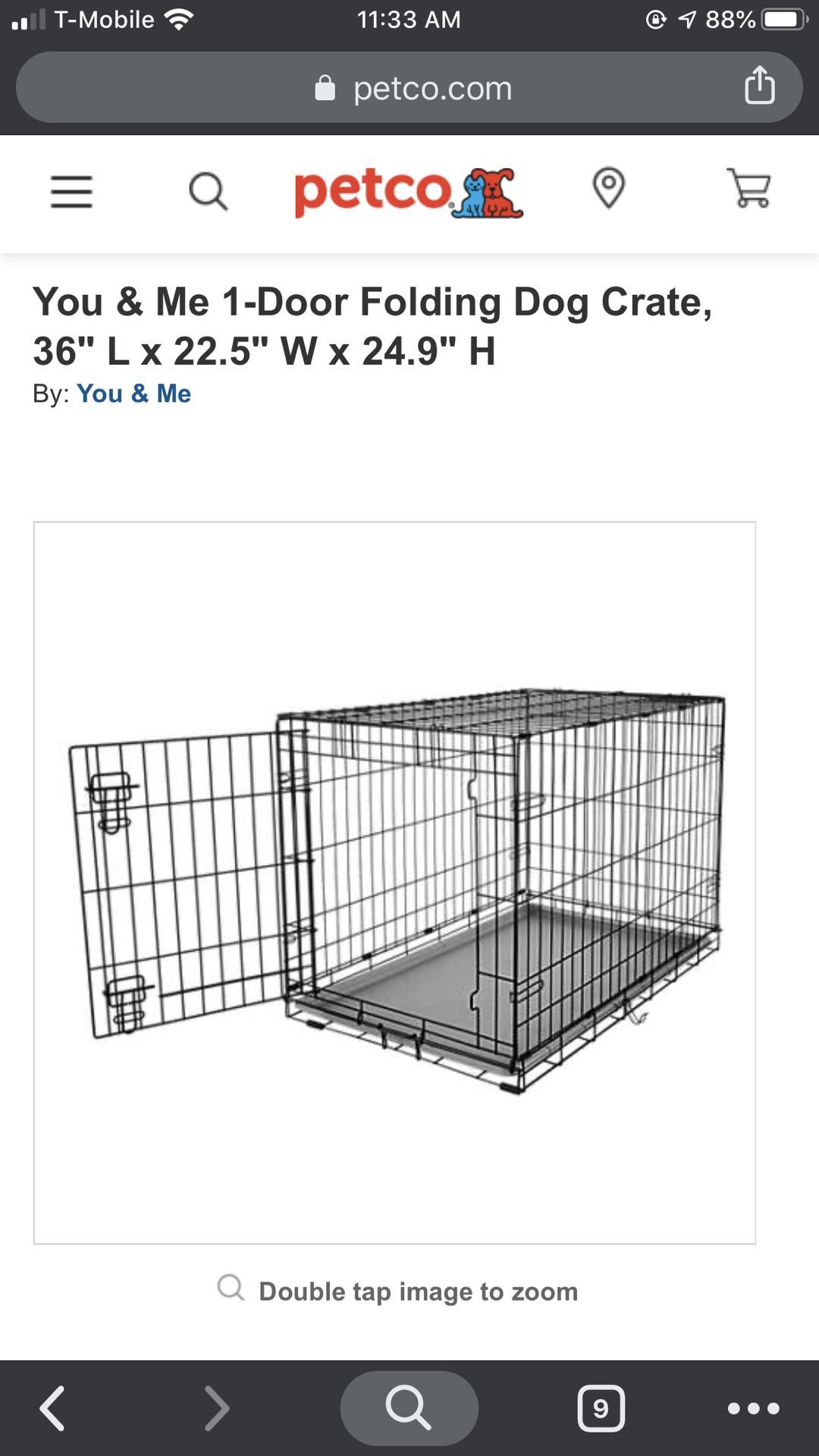 Large dog crate/kennel