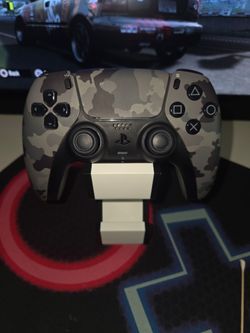 PS5 DualSense Wireless Controller Gray Camouflage