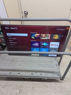 Tcl 50" smart 4k Roku TV