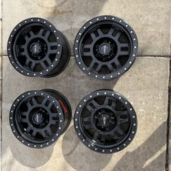 OBO Vision Offroad ManX Beadlock Style Wheels 17x8.5