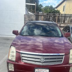 Burgundy 2005 Cadillac SRX Sport Utility 