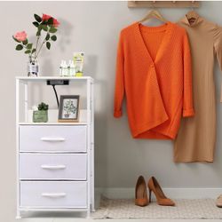 Nightstand with Charging Station(Jh3251C)