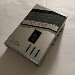 SHARP  Auto Reverse  AM/FM Cassette Player Walkman