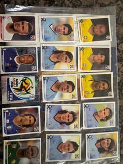 Panini FIFA World Cup 2010 Sticker Lot