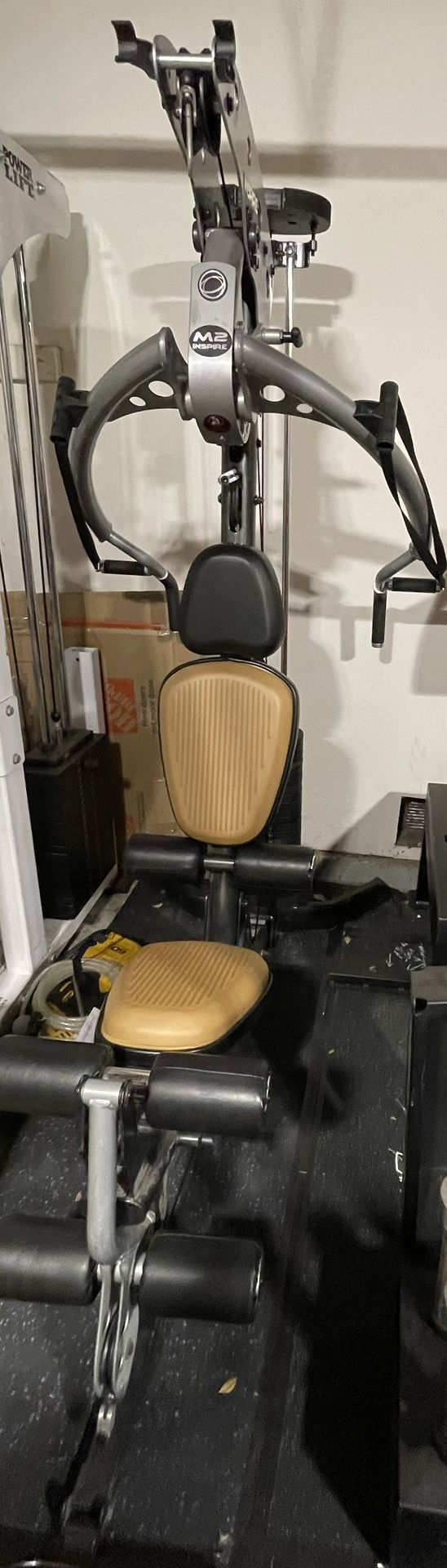 Inspire M2 All-in-One exercise machine - chest press, lat pulldown, row, leg curl, leg extension, chest flies, etc