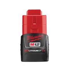 Milwaukee M12 12-Volt 3.0Ah Lithium-Ion Compact Battery