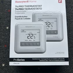 Honeywell T4 Thermostat (set of 2)