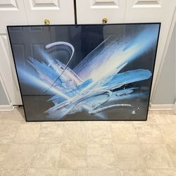 Beautiful modern 4ft by 3ft wall art. (MUST SELL TODAY)