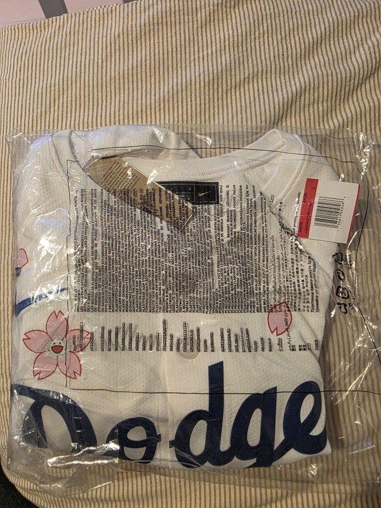 Takashi Murakami Freddie Freeman Dodgers Large Nike Jersey Authentic
