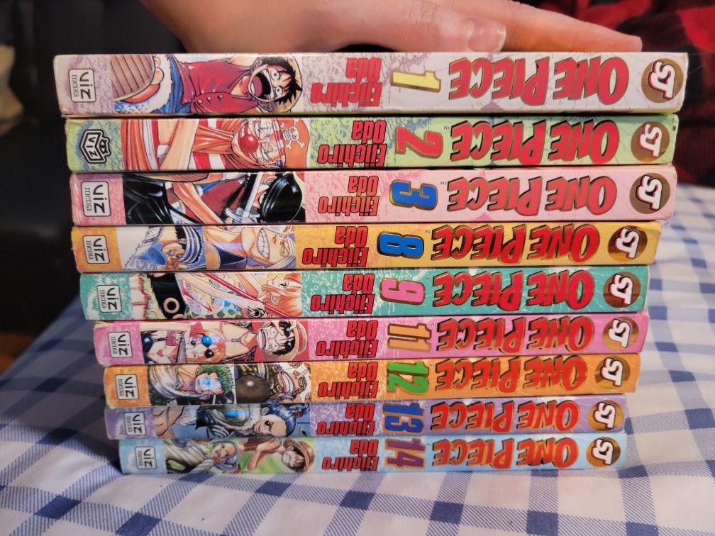 One Piece Gold Foil Manga