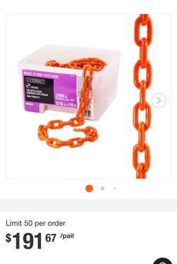 GRADE 43 HIGH TEST CHAIN
