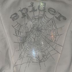 White Sp5der  hoodie