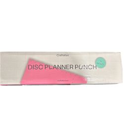 Craftelier - Disc Planner Punch for Disc Binding Notebooks for Scrapbooking