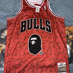 Bape Bulls Jersey M Brand New Replica