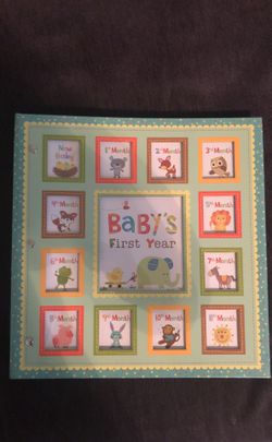 baby’s first Year Album brand new