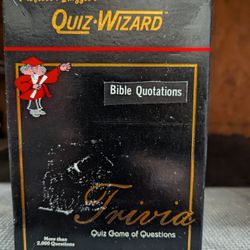 Bible Trivia Game