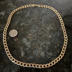 NOT GOLD-NO ES ORO unisex Chain Gold Color 