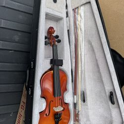 Stagg Model VN-1/8 - 1/8 Size Solid Maple Violin with case, bow and accessories