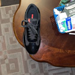 Size (44) Us Size 10 All Black Prada’s