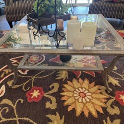 Pier 2 Glass Coffee Table