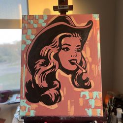 Oil Painting - El Paso Princess 