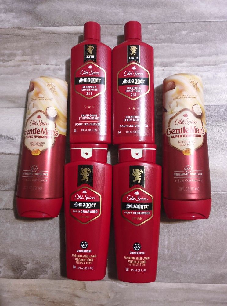 Old Spice Body Wash & Shampoo BUNDLE