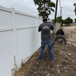 Vinyl Fence 
