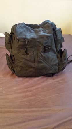 Harley Davidson Leather Saddlebag