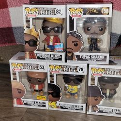 Funko Pop Notorious B.i.G And Tupac Shakur