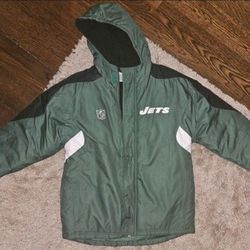 New NFL Official JETS YOUTH Size (14/16) Winter Team Jacket